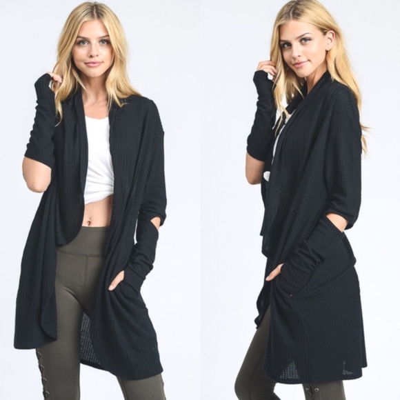 BellanBlue Sweaters - JULIE Open Elbow Cardigan
